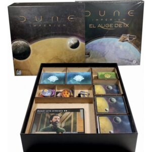 INSERTO COMPATIBLE CON DUNE "IMPERIUM" BASE + EXPANSION "EL AUGE DE IX"