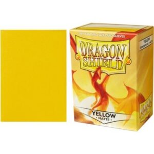 Dragon Shield matte yellow