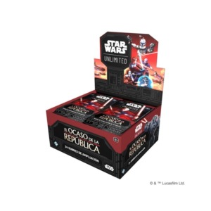 Star Wars Unlimited: El ocaso de la republica sobres