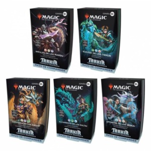 Mtg Commander Tarkir Dragonstorm Pack 5 Mazos (Inglés)